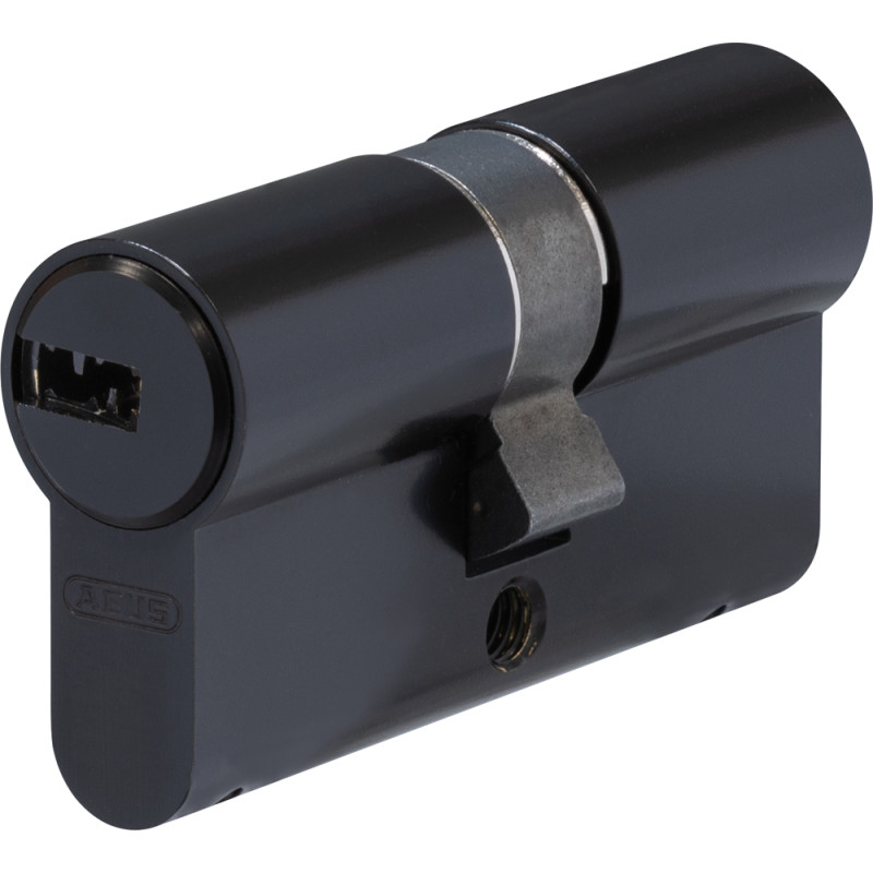Cylindre de porte D6XBK noir 30 x 30 mm ABUS