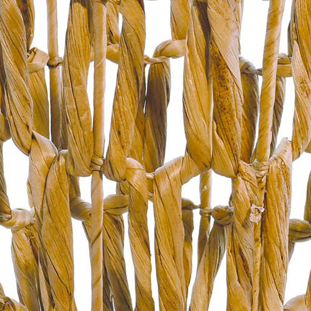 IGUASU - Photophore en jacinthe d'eau  naturel 23x23x26 cm