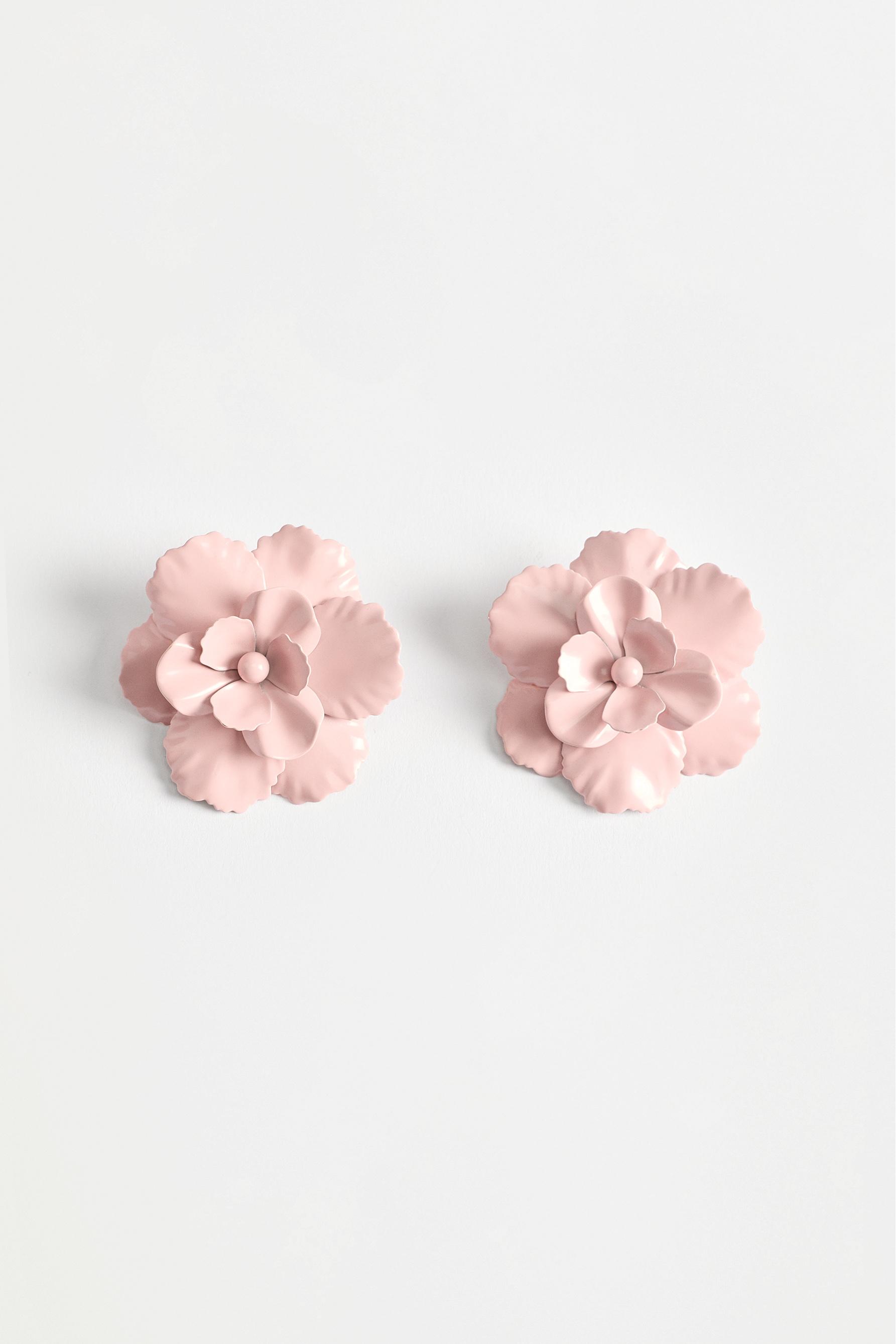 Pendientes flor
