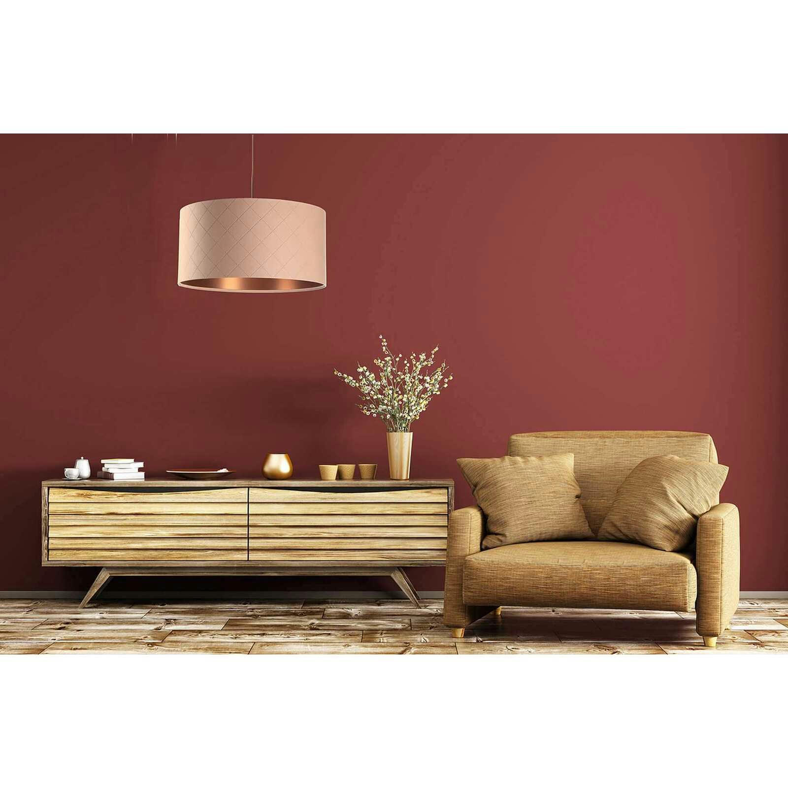 GLAM - Suspension Tissu Rose