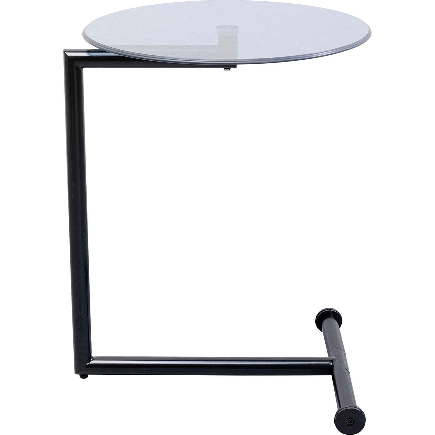 Kare Design Bijzettafel Easy Living zwart Ø46cm