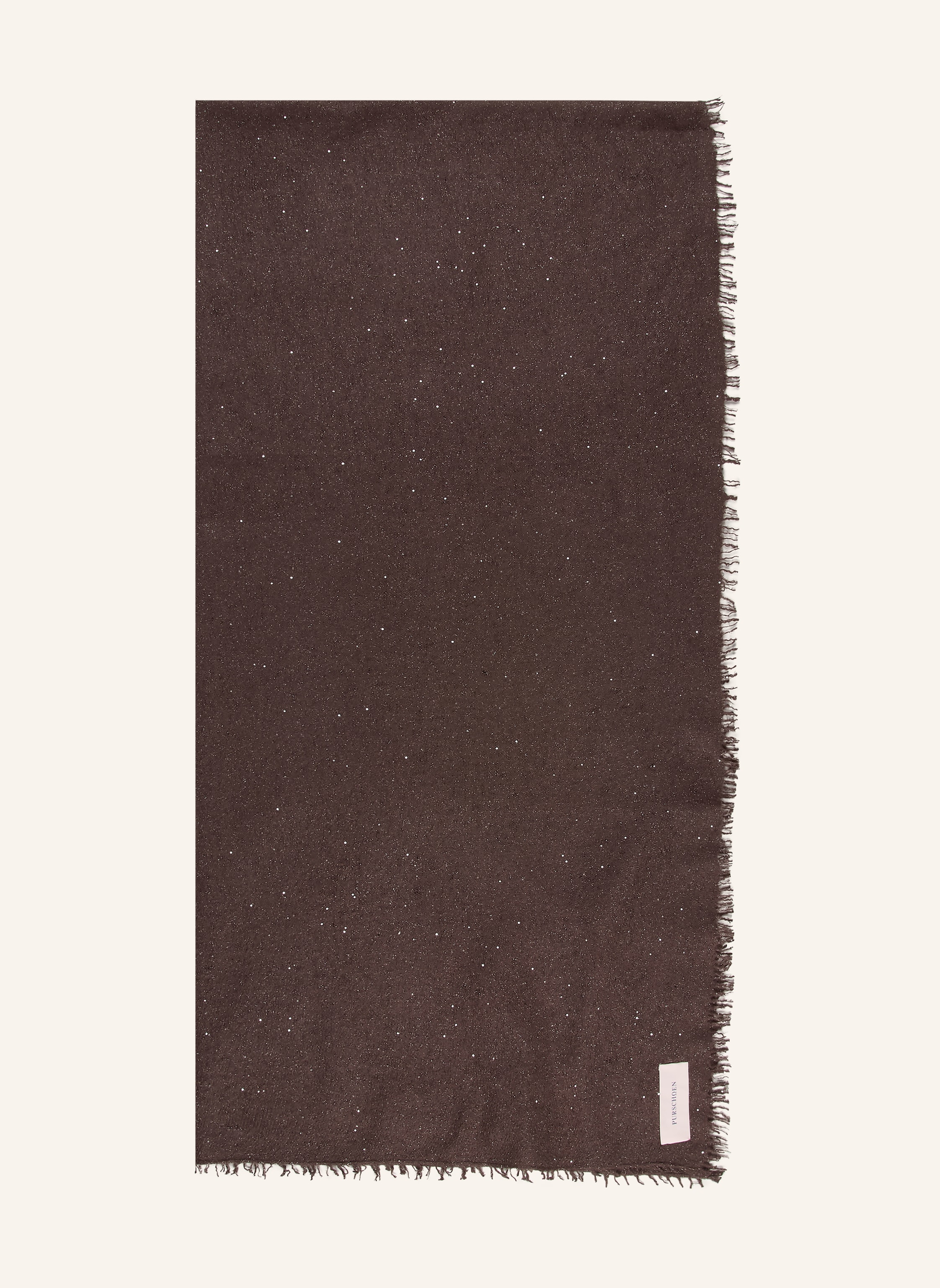 PURSCHOEN Cashmere-Schal mit Pailletten
