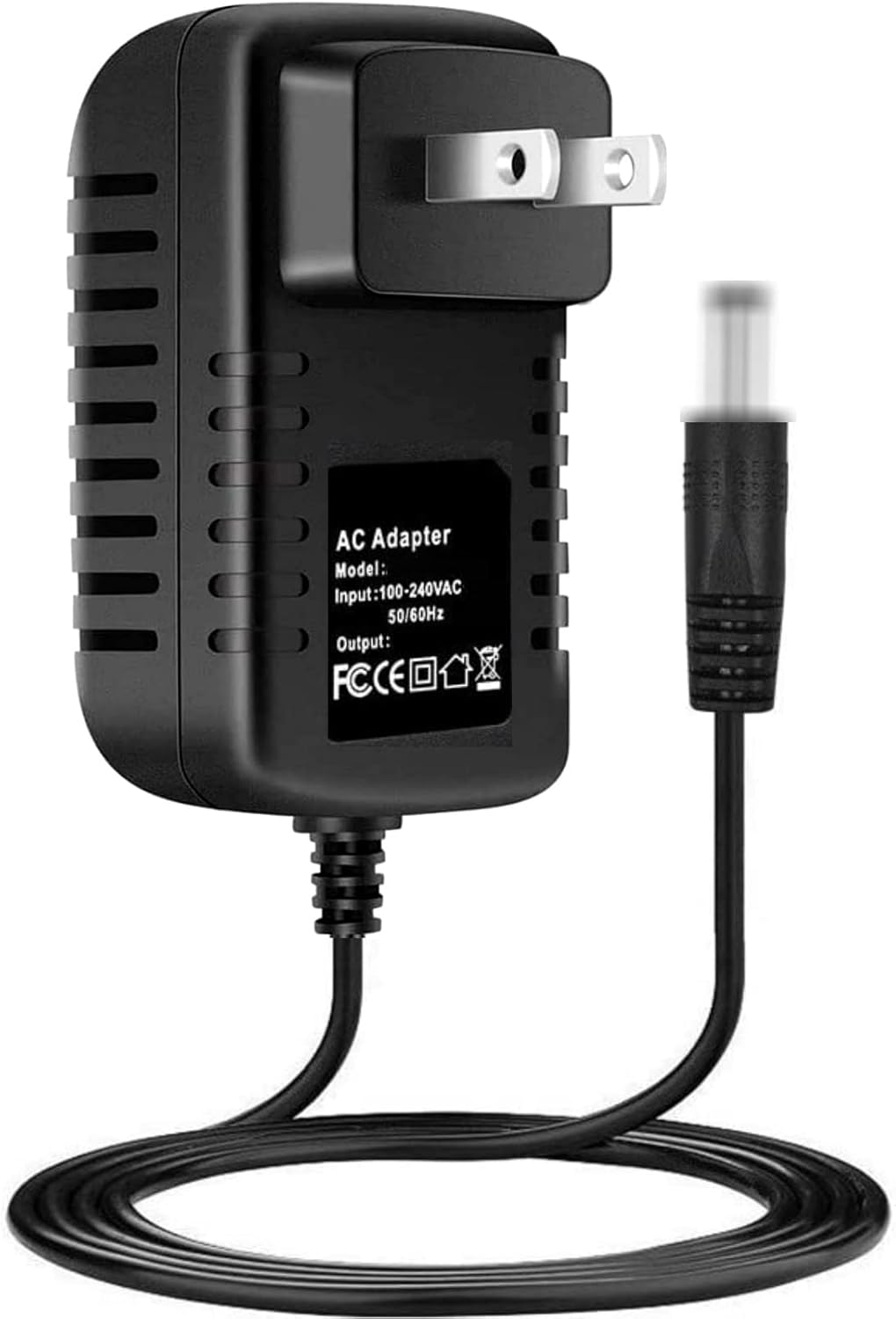 AC-DC Adapter Replacement for Victrola Eastwood VTA-72-BAM VTA-72-ESP VTA-67-FNT VTA-71-MAH VTA-65-MAH AT-3600LA VTA-74-OAK VTA-74-BLK 3-Speed Turntable Record Player Speakers Power Supply Cord