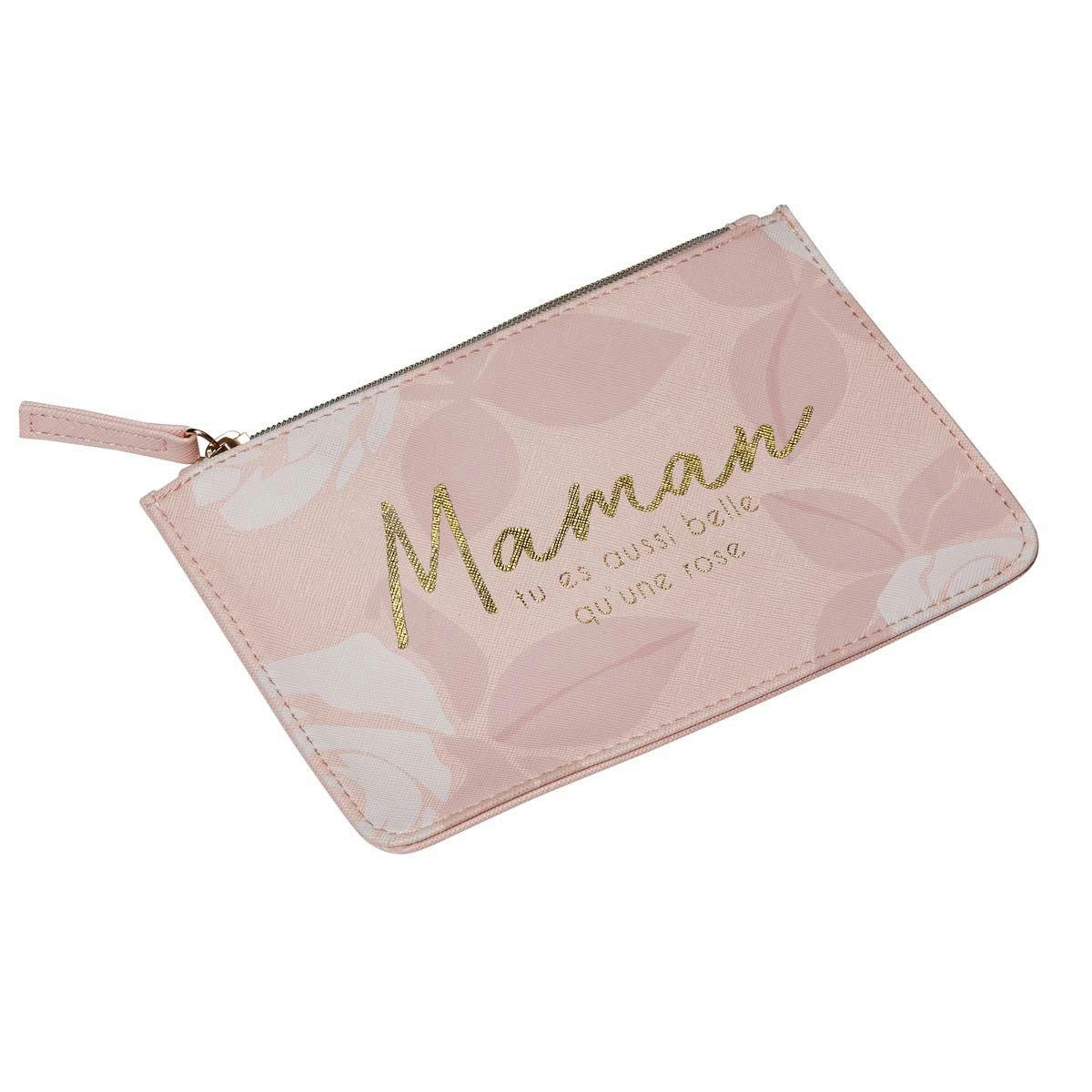 - Pochette maman motif floral
