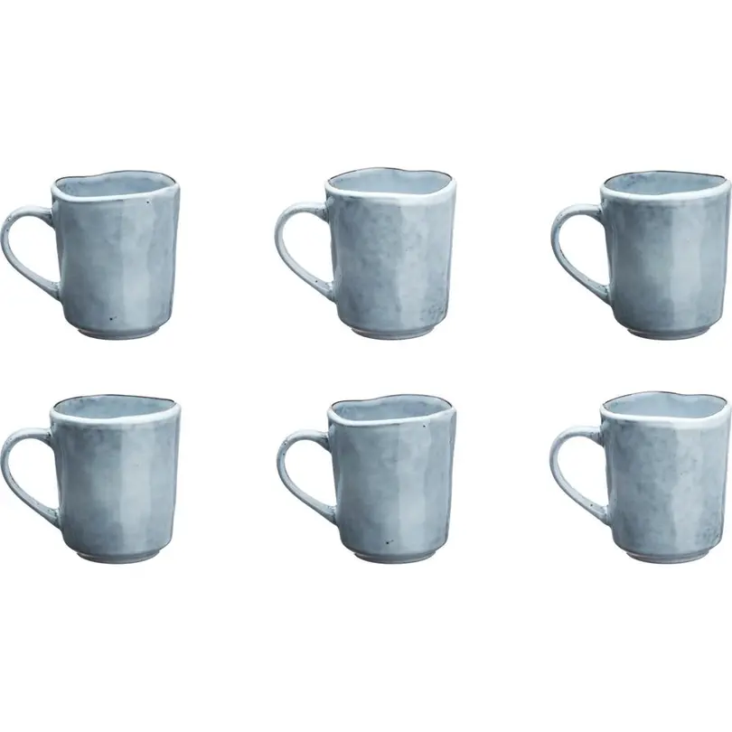 Tasse 6er-Set Cloud