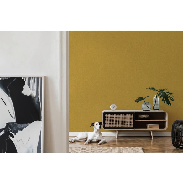 Vliestapete, BxL: 53 x 1005 cm, maisgelb