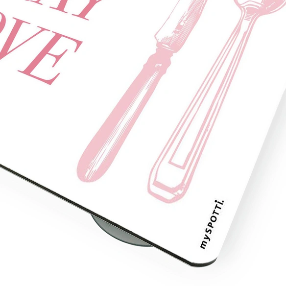 Mini-Spritzschutz »Cover Colour«, Aluverbund, Punkte