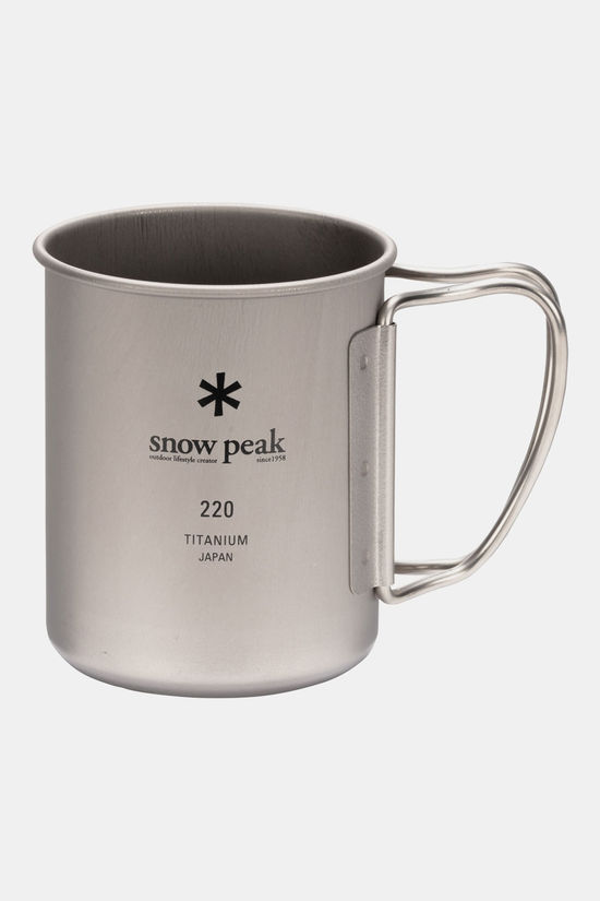Snow Peak Titanium Single Cup 220