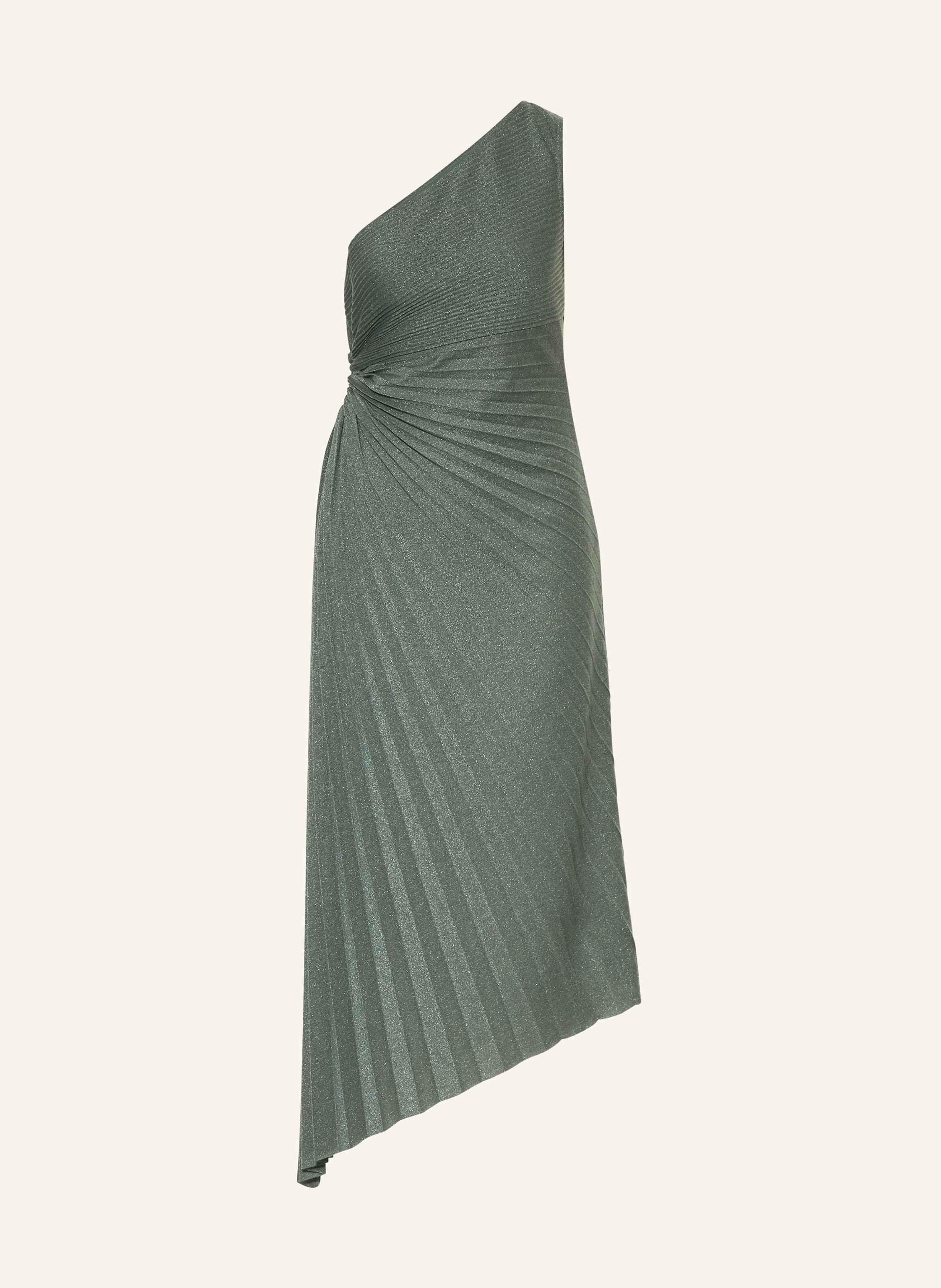 V by Vera Mont Cocktailkleid mit Plissees und Glitzergarn