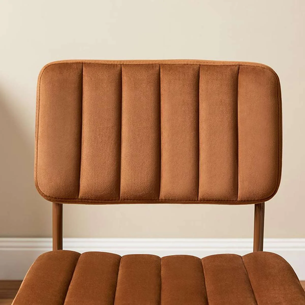 Louie Dining Chair - Set of Two - Chocolate Velvet
