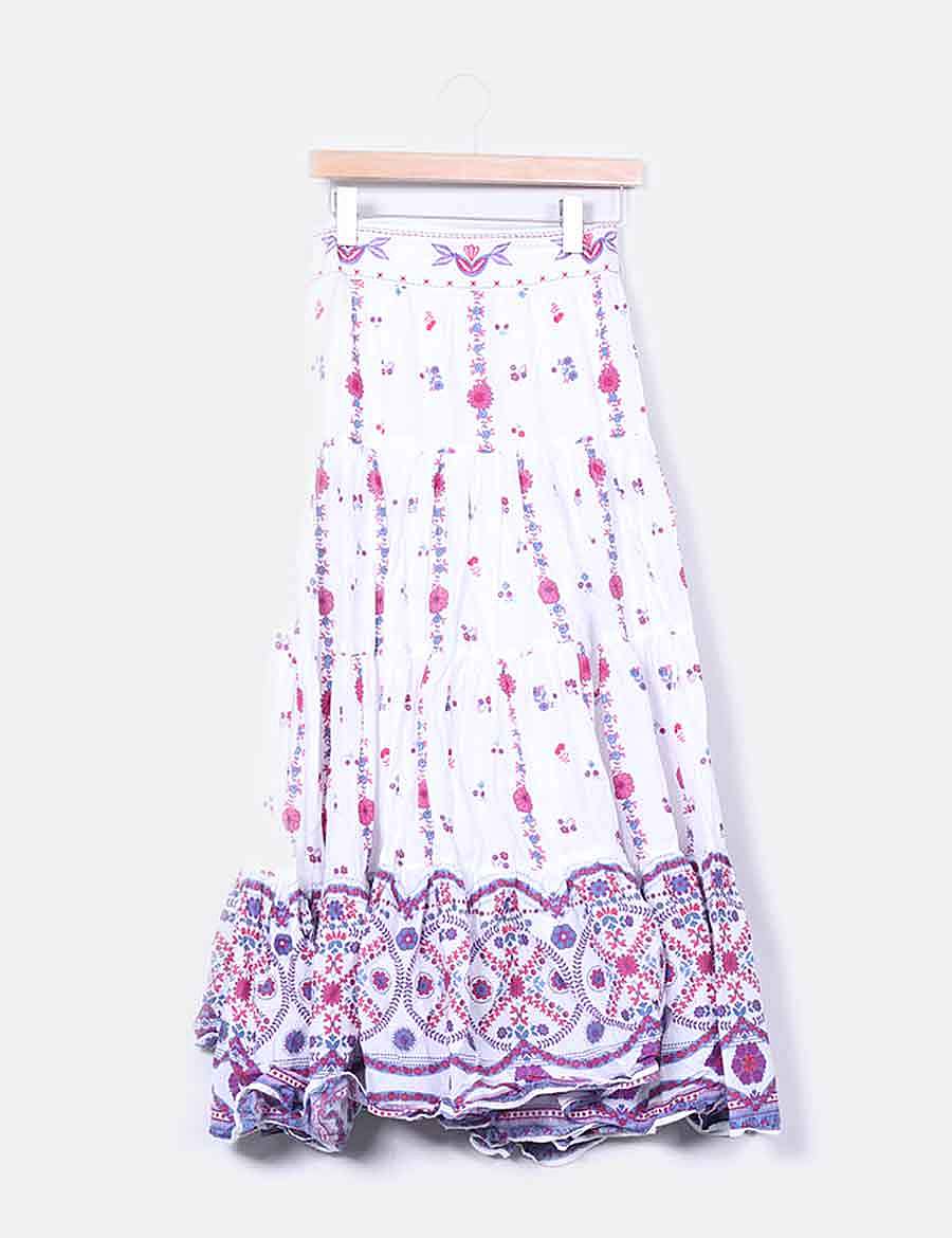 Camaïeu Ibizan skirt printed