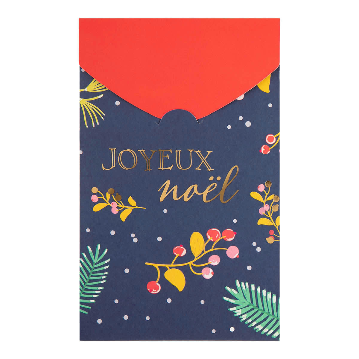 - Carte De Vœux Surprise Houx Gui