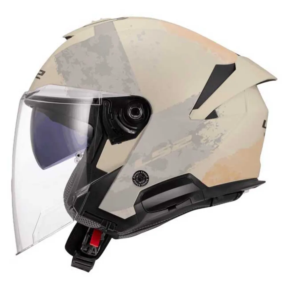 LS2 OF618 Verso II Aqua open face helmet