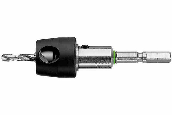 Foret FESTOOL BSTA HS D 3,5 CE avec butée de perçage et chanfreinage - 492523