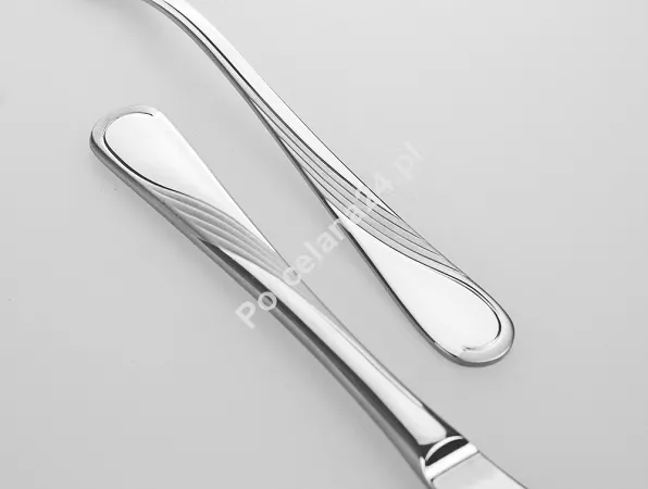 Łyżeczka do cukru (14,4 cm) w pudełku Gerpol - Violino - matowione