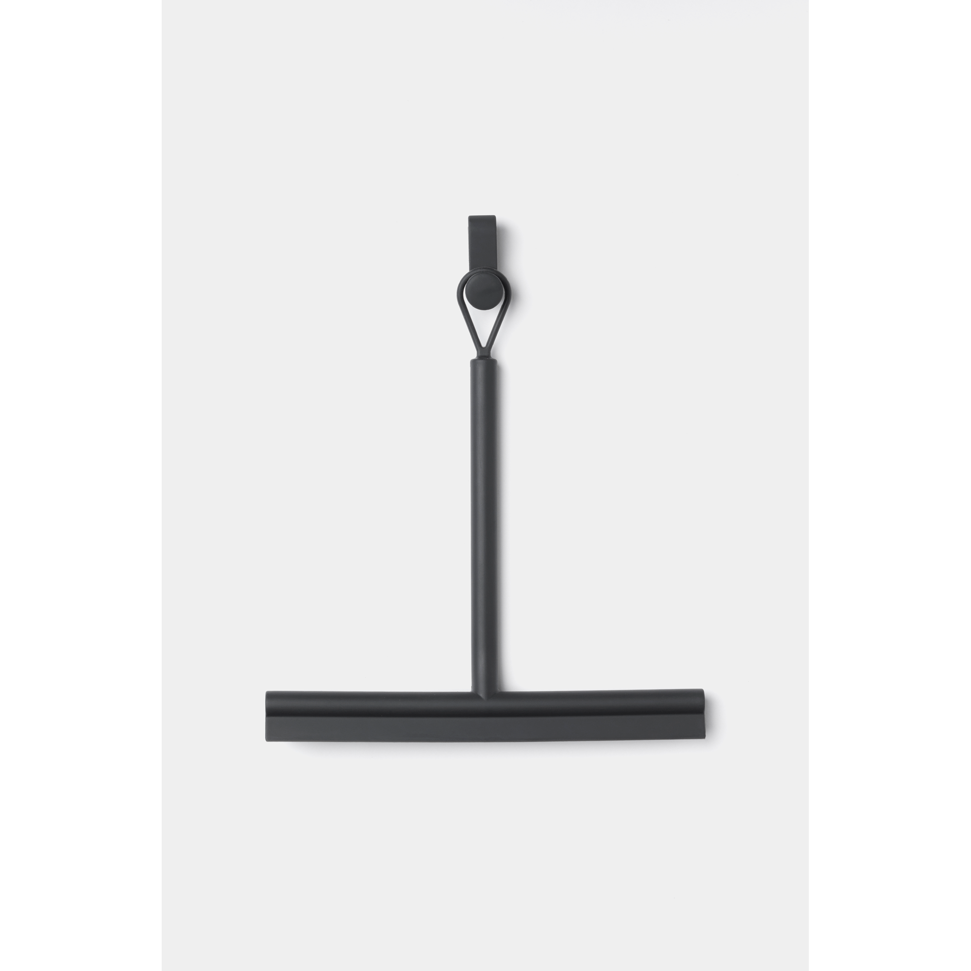 Brabantia ReNew Douchewisser met deurhaak - Dark Grey