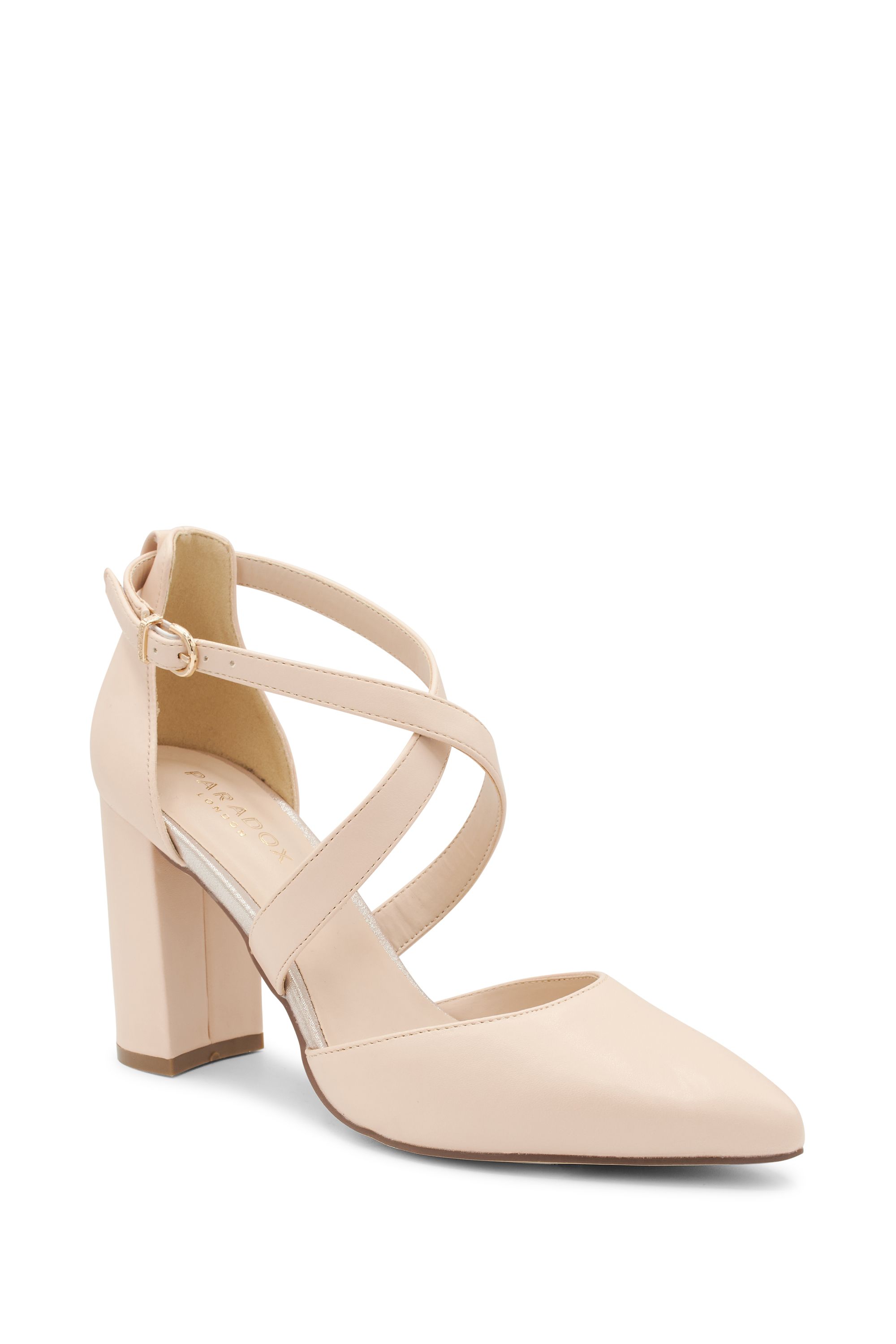Paradox London Shimmer 'Rylee' High Heel Court Shoe