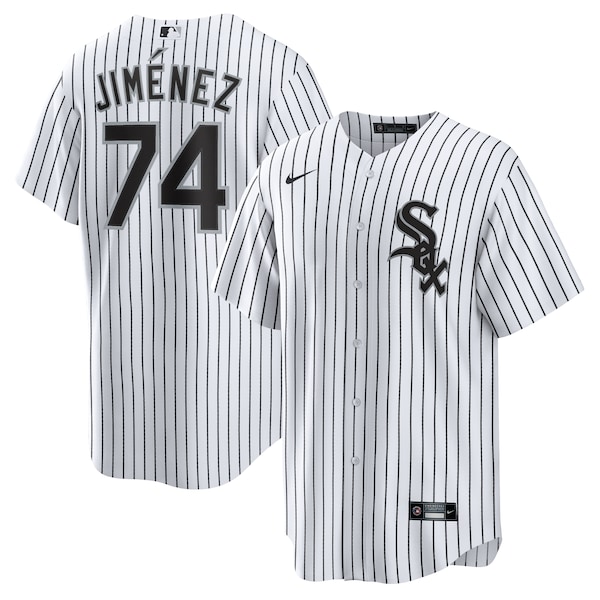 Eloy Jimenez Chicago White Sox Nike Home Replica Player Name Jersey - White/Black
