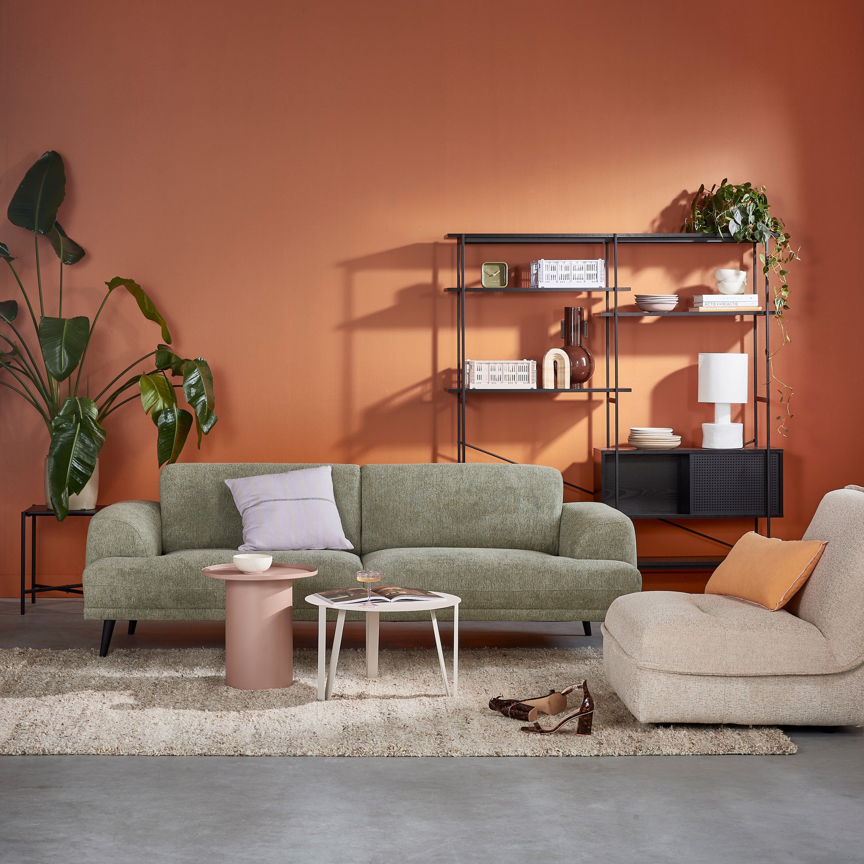 by fonQ Flair 3-zitsbank - Groen