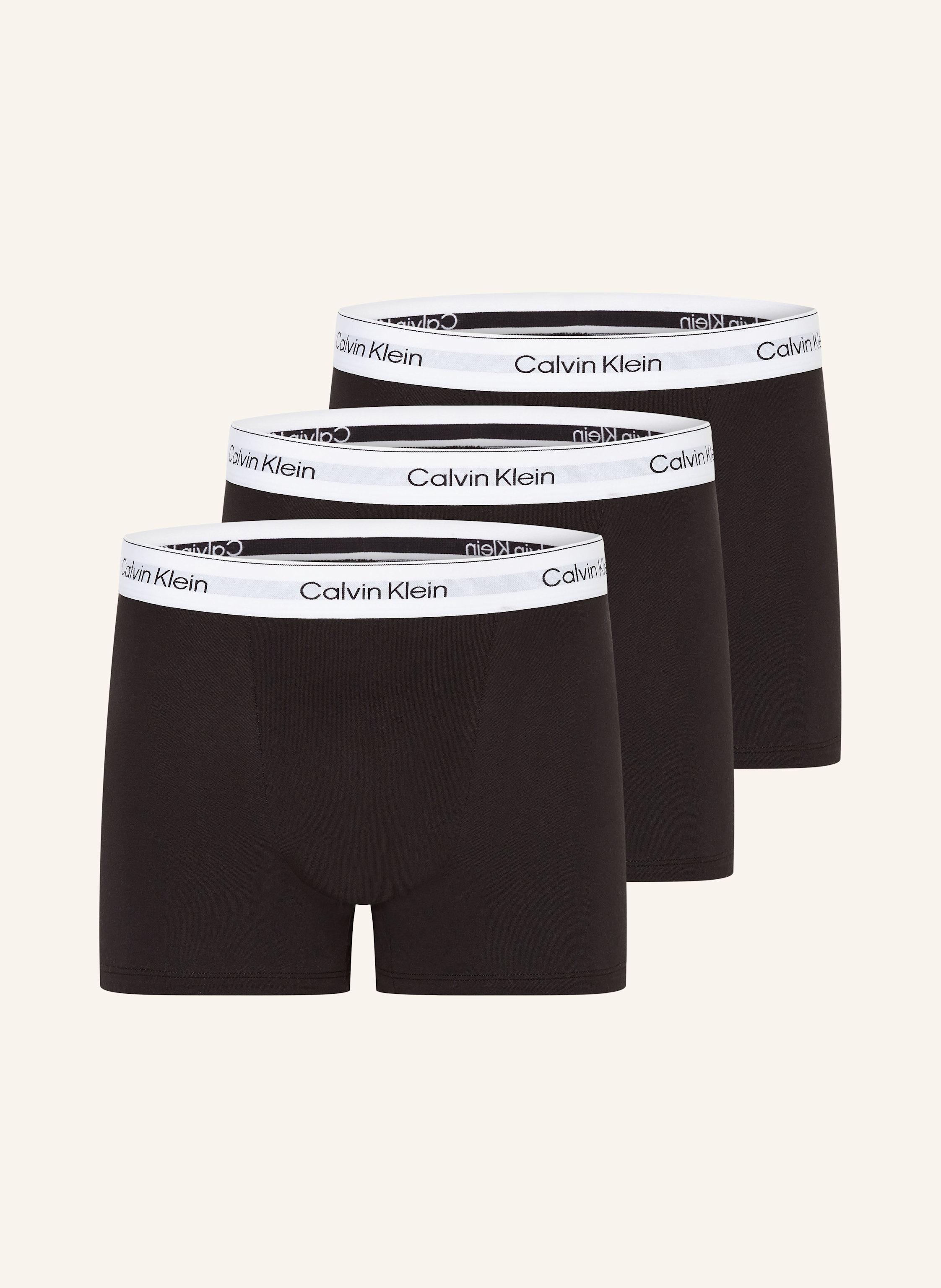 Calvin Klein 3er-Pack Boxershorts ICON COTTON Relaxed Fit