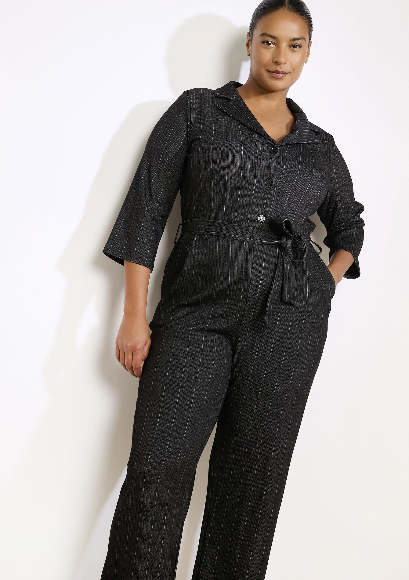 Vloeiende tailored jumpsuit