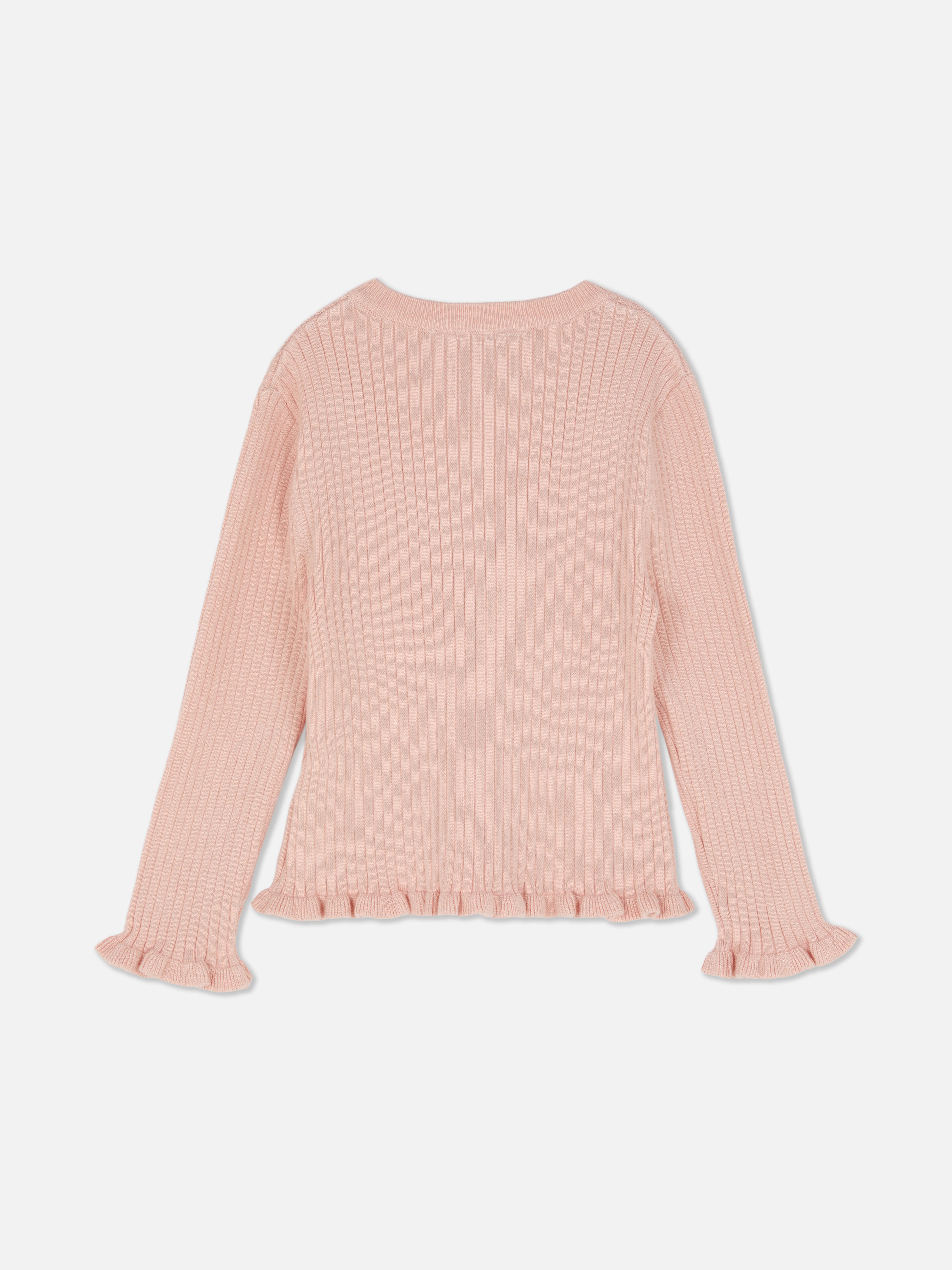 2-7yrs | Compact Ribbed Knit Cardigan