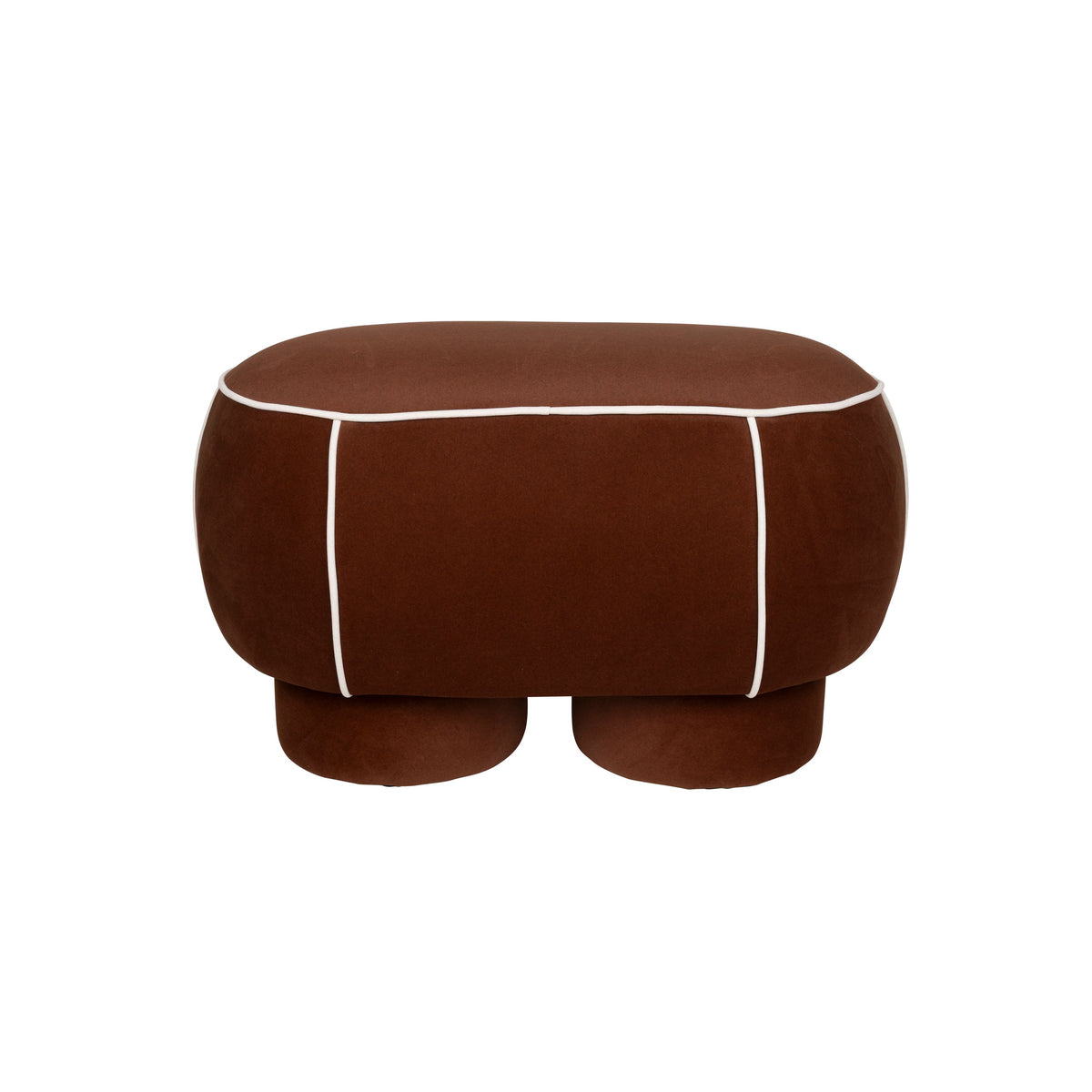 Housecraft Living Marina Bank Ovaal 77,5 cm Rood