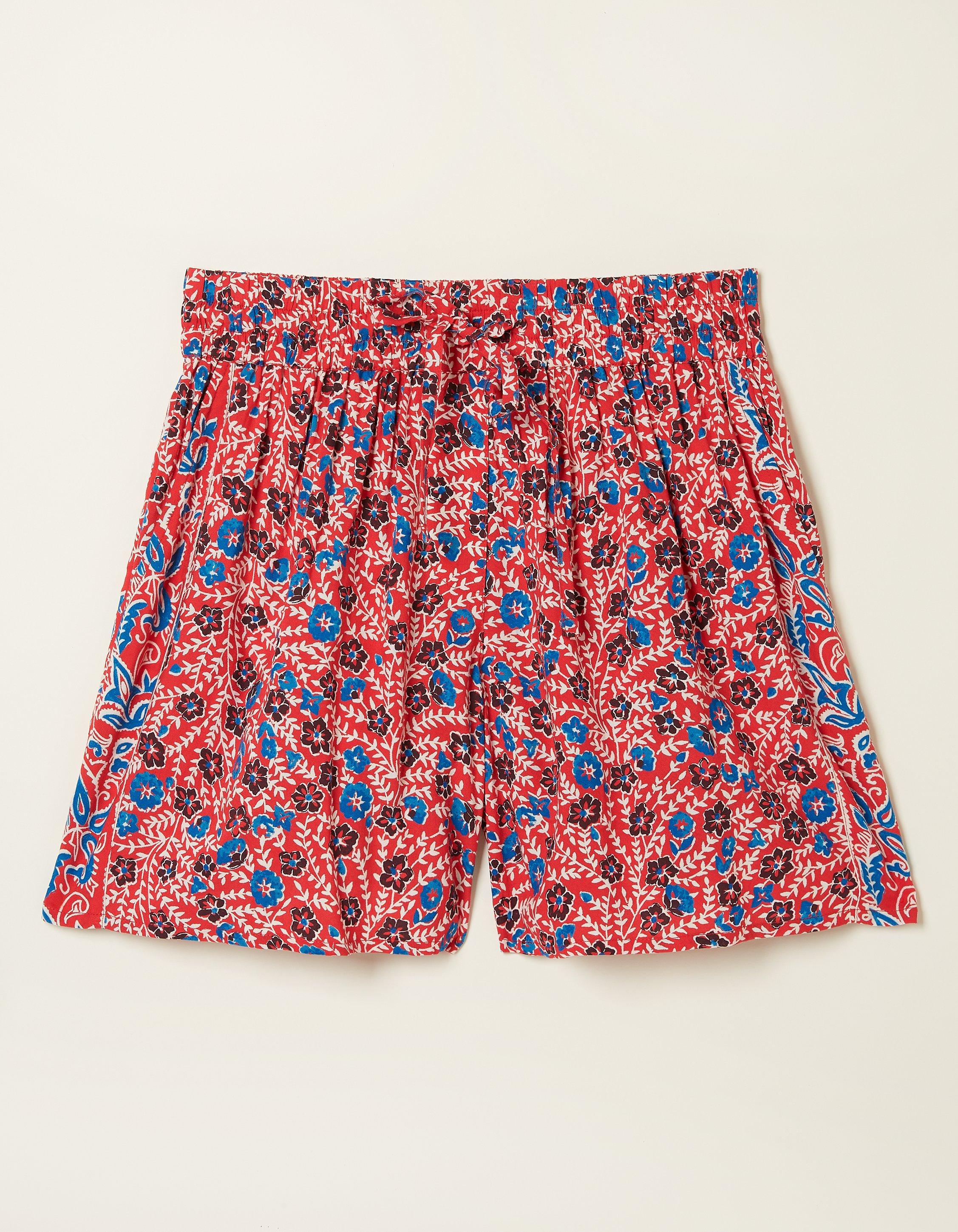 Woodblock Flippy Shorts