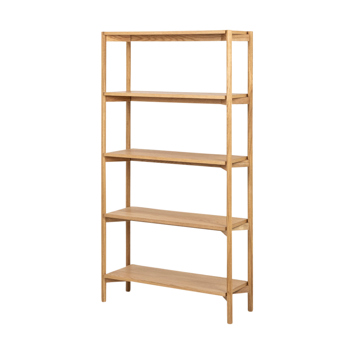 Lisomme Floris Houten Boekenkast - B 86 cm - Naturel