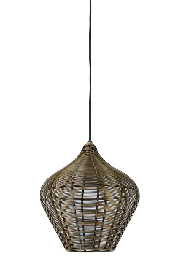 Light & Living hanglamp ALVARO - Ø27x29.5cm - brons