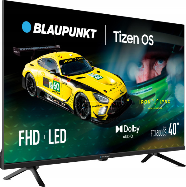 Blaupunkt 40FCT6000S Smart TV Tizen OS 8.0 Full HD Wi-Fi Dolby Digital Plus