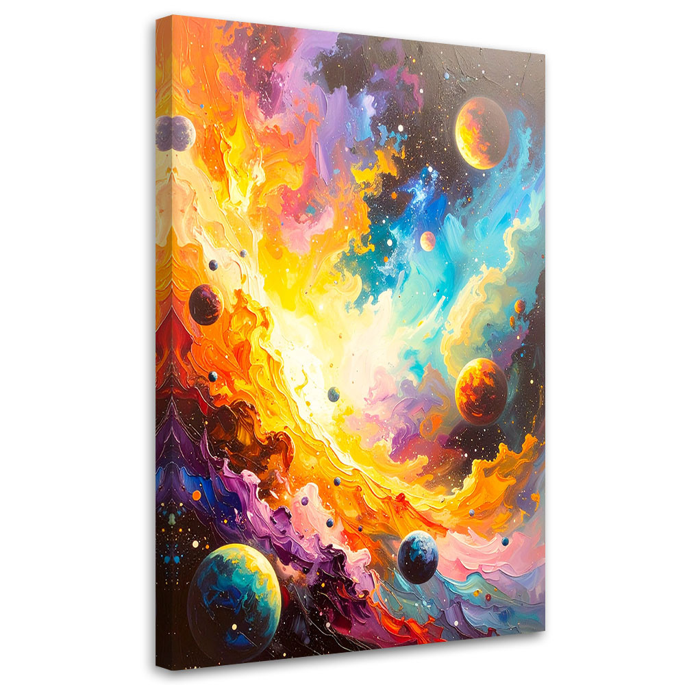 Obraz do salonu, Wszechświat Kosmos Planety 20x30