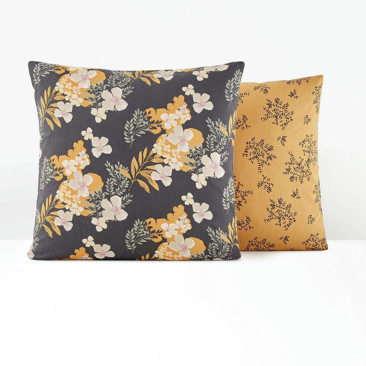 Taie d'oreiller coton lavé, Shabby