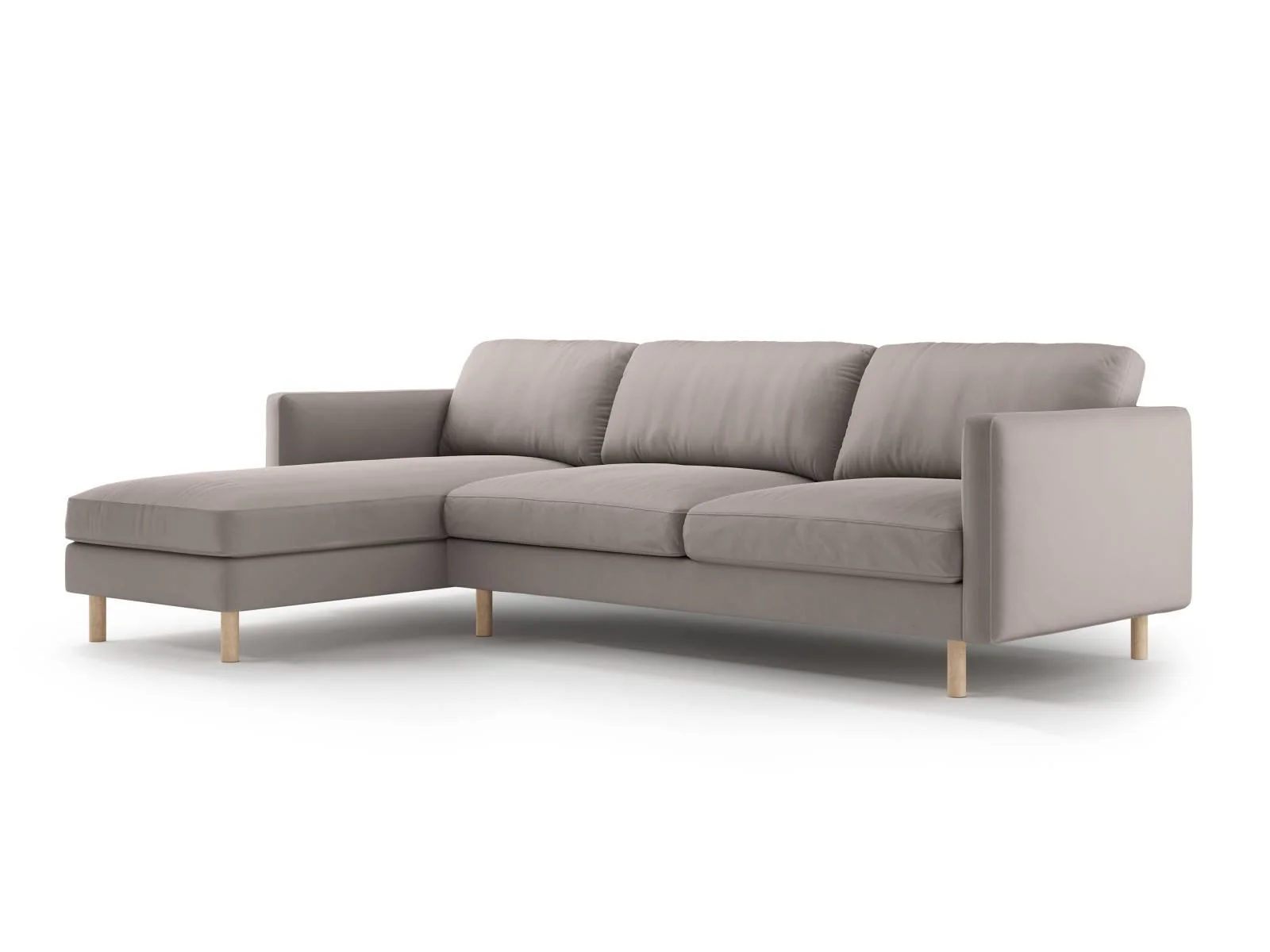 Hoekbank Eden links velvet