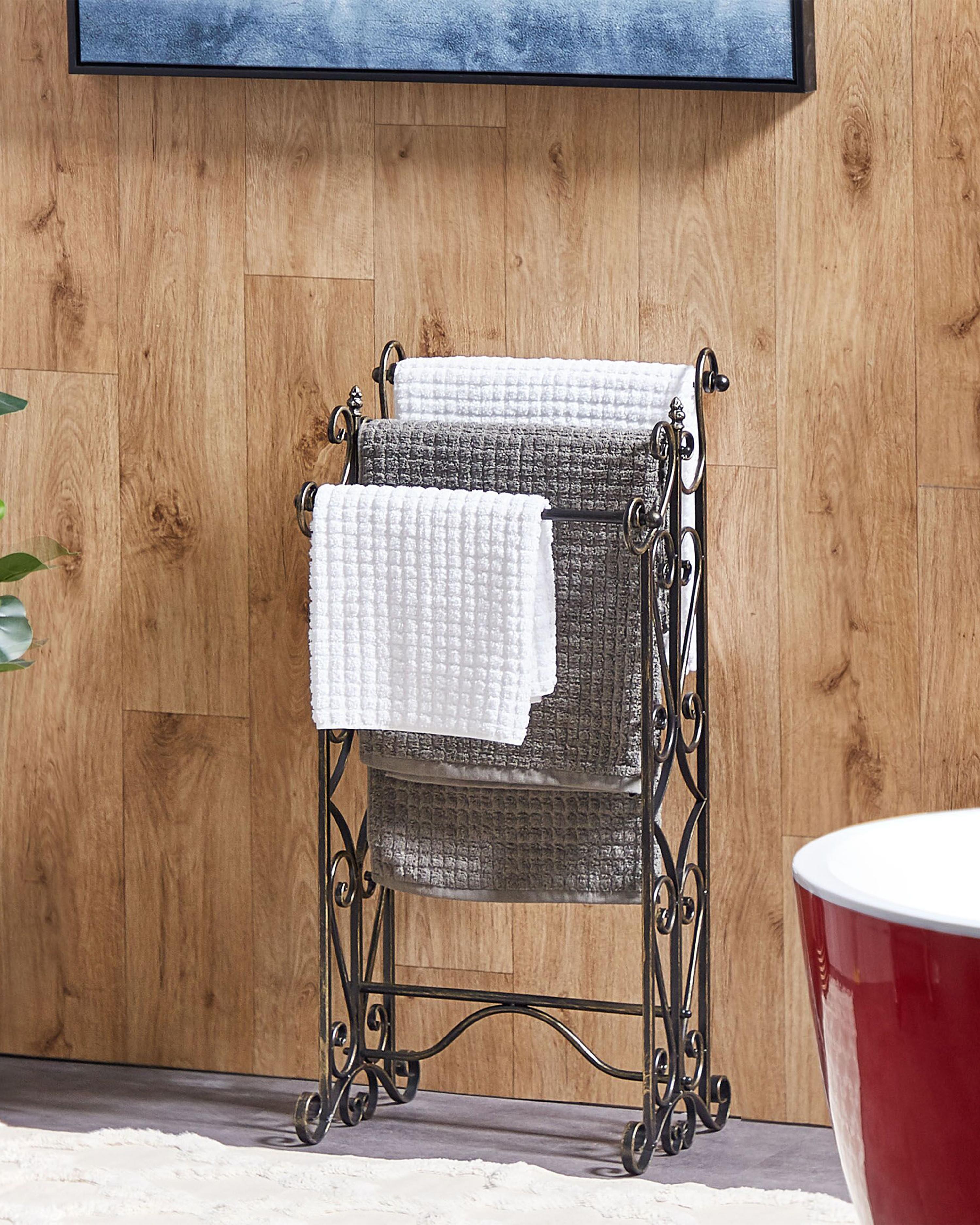 Towel Stand CHILLAN Metal Black