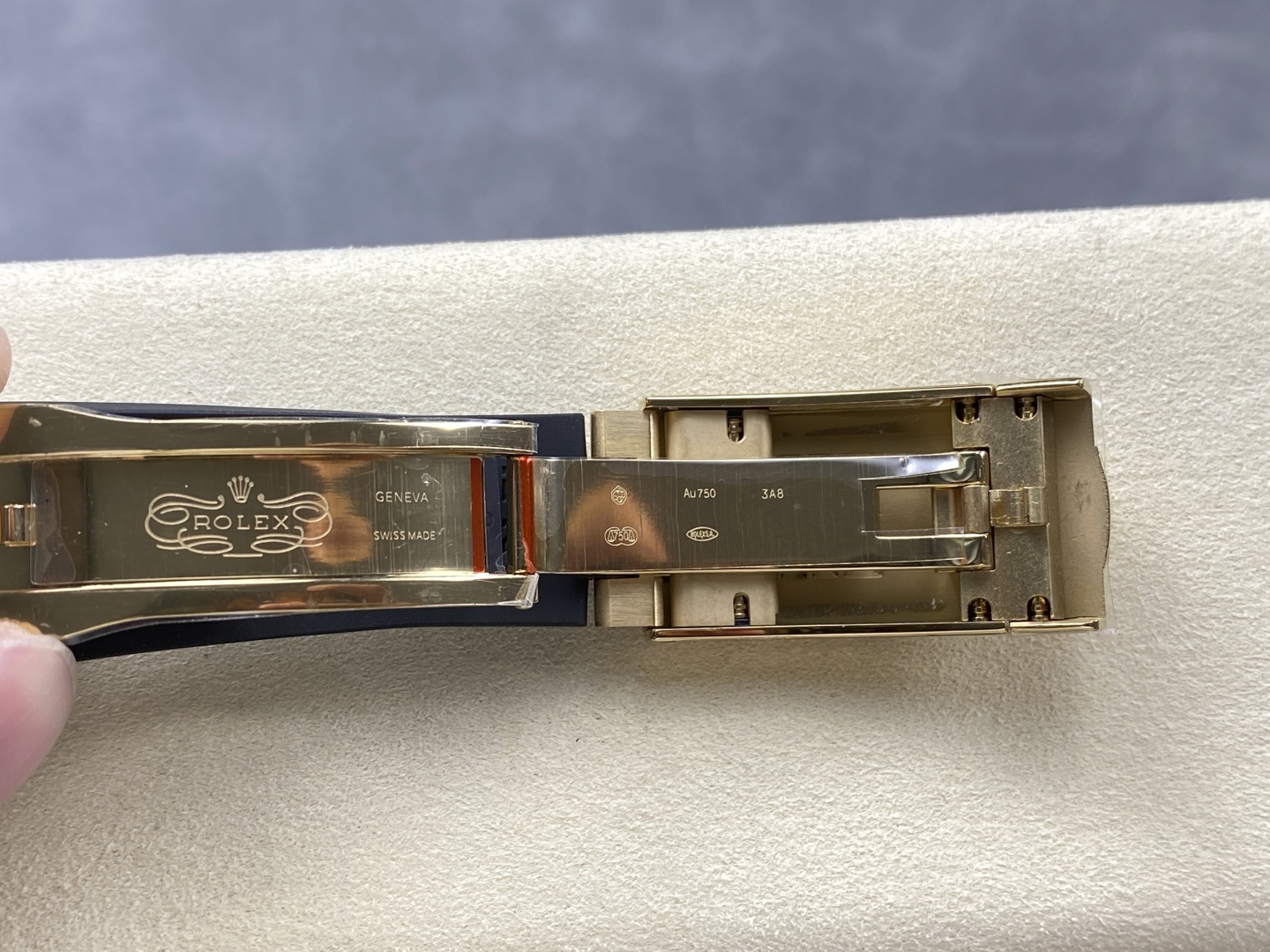 Rolex Sky-Dweller YG Plated Green Dial 42mm Oysterflex Super Clone