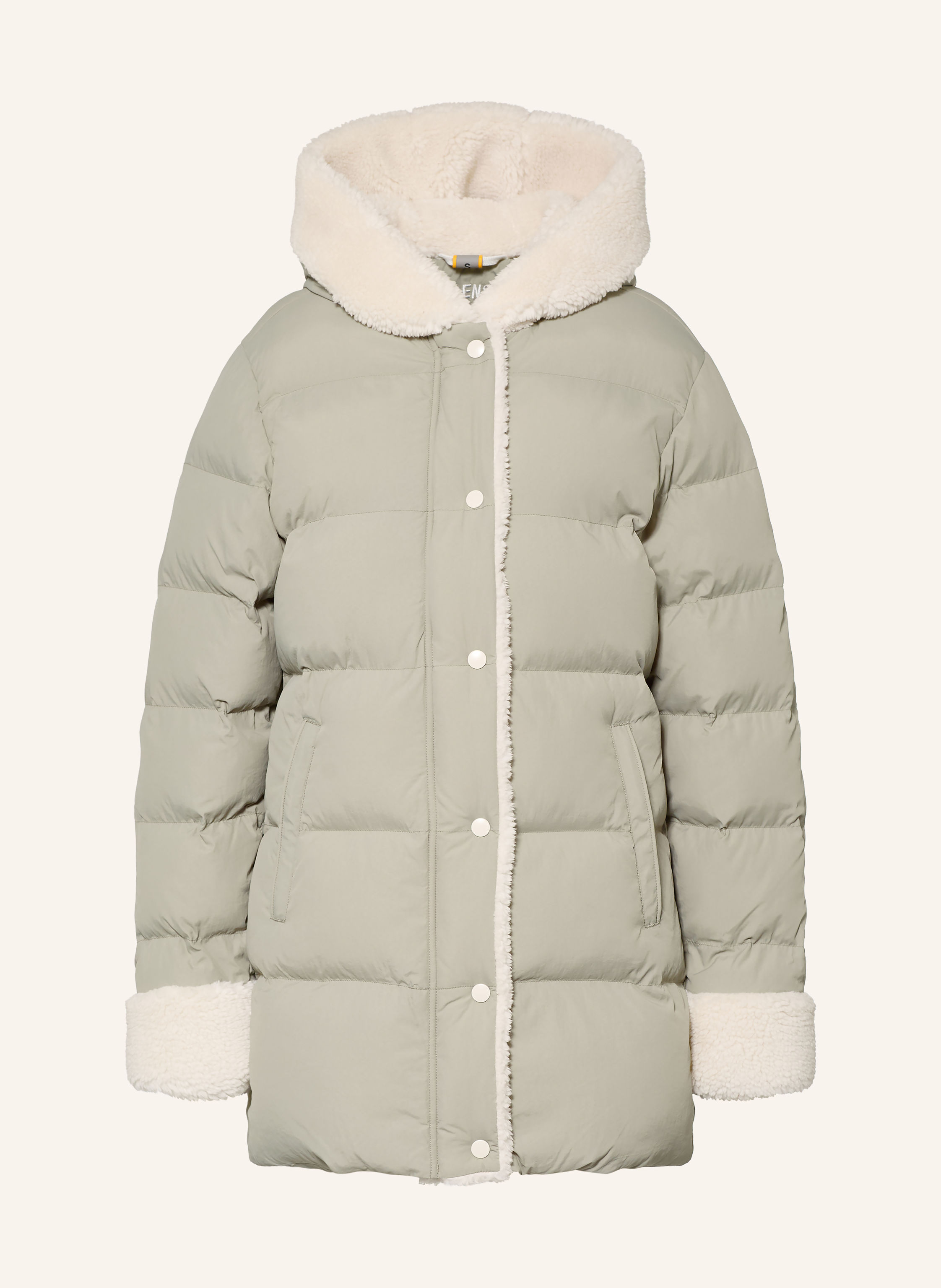 WELLENSTEYN Steppjacke PROSECCO mit Kunstfell
