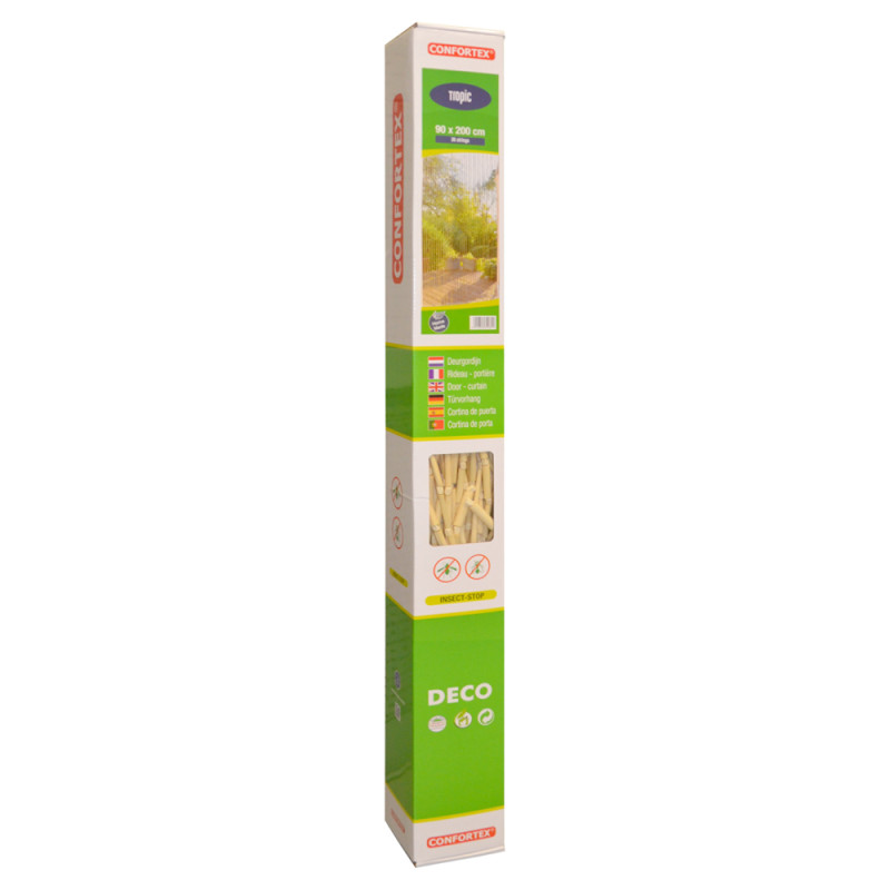 Porte provençale Bambou Tropic 90 x 195 cm CONFORTEX