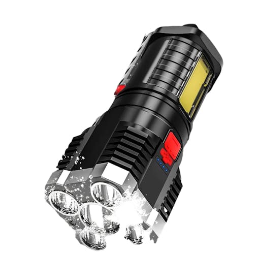 NNEOBA High Power Rechargeable LED Camping Flashlight