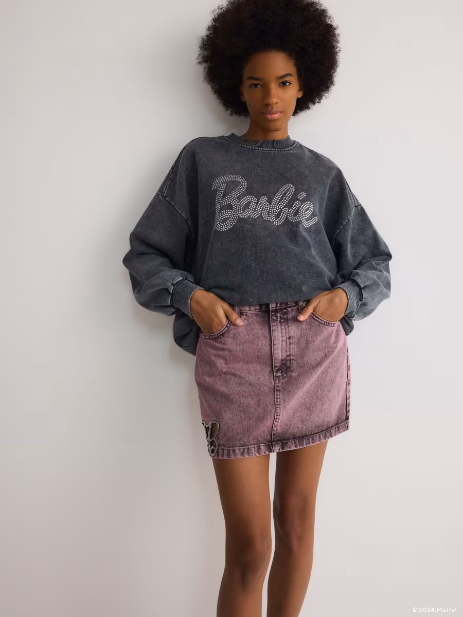 Barbie Denim Skirt With Cut-Out