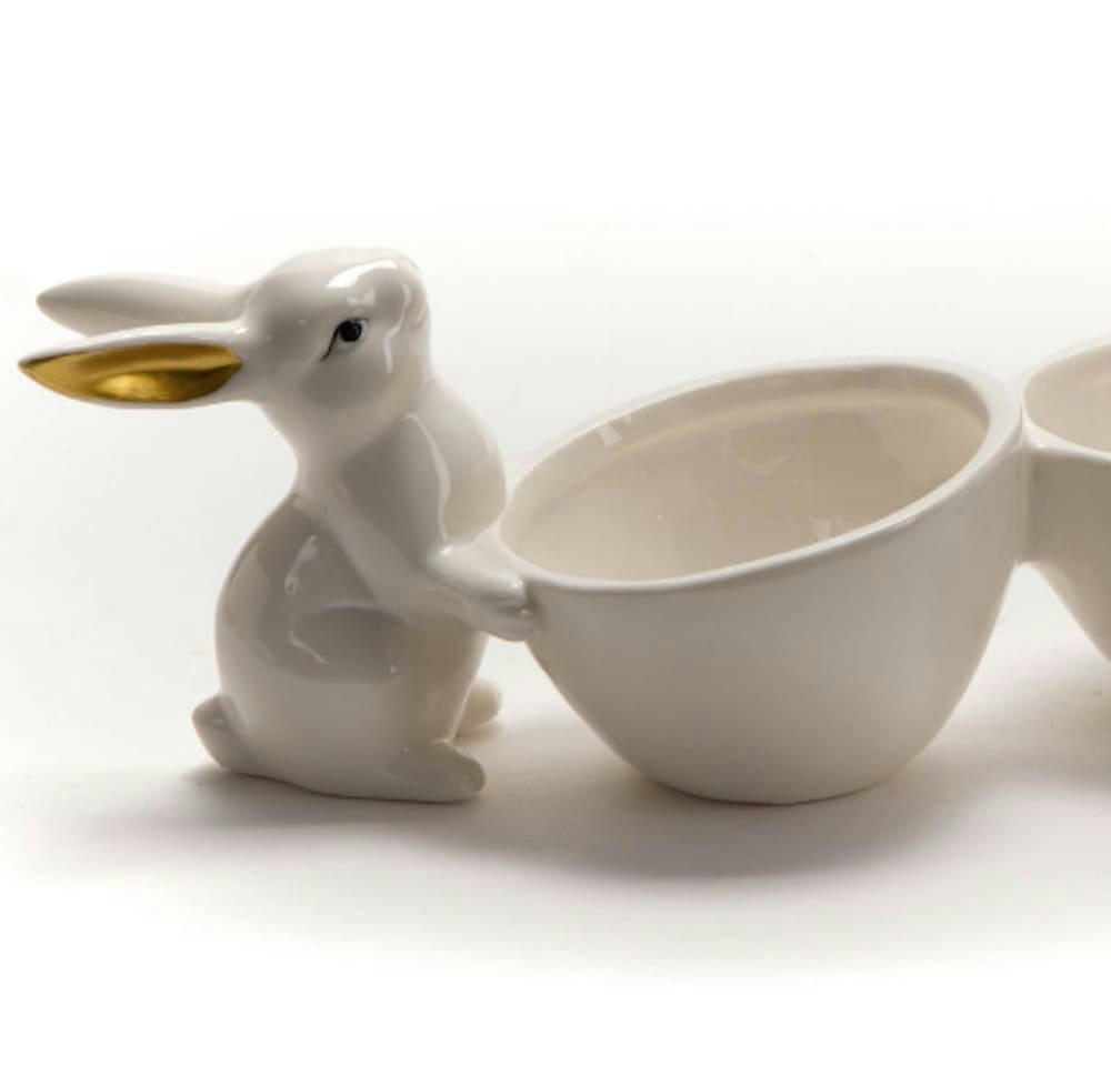 - Set de 3 coupelles lapin L35cm