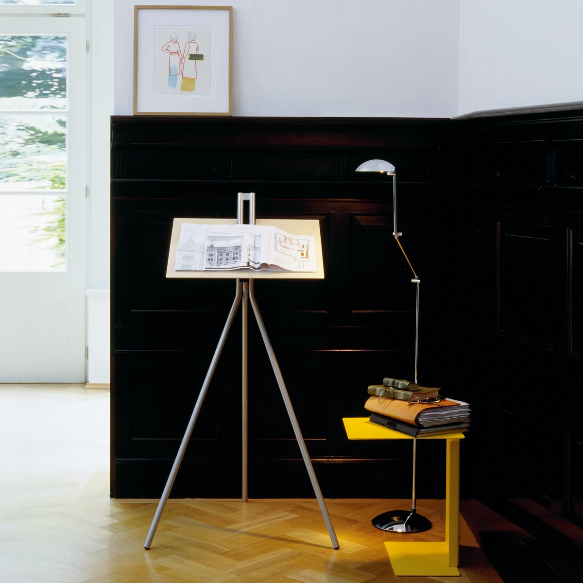ClassiCon - Diana B Beistelltisch, schwarz