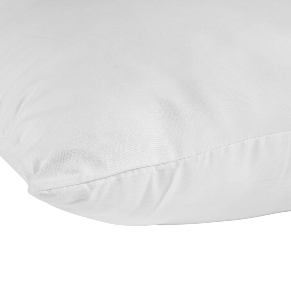 Oreiller carré blanc 60x60xép15cm