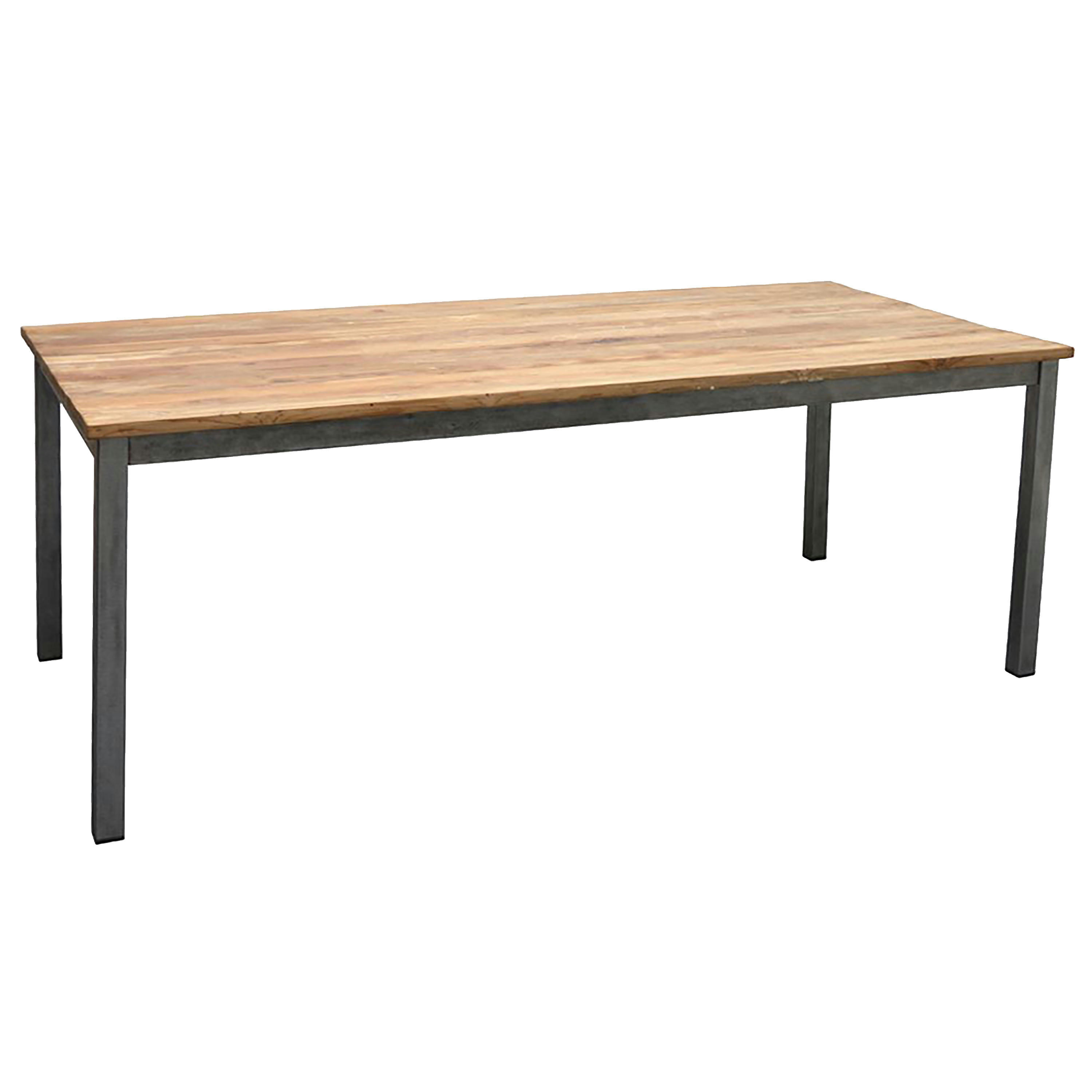 PADANG - PADANG-Table à manger 8/10 personnes L220 cm, en Teck massif recyclé