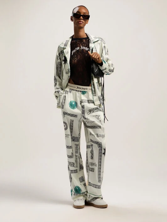 Curved Logo Lace Body