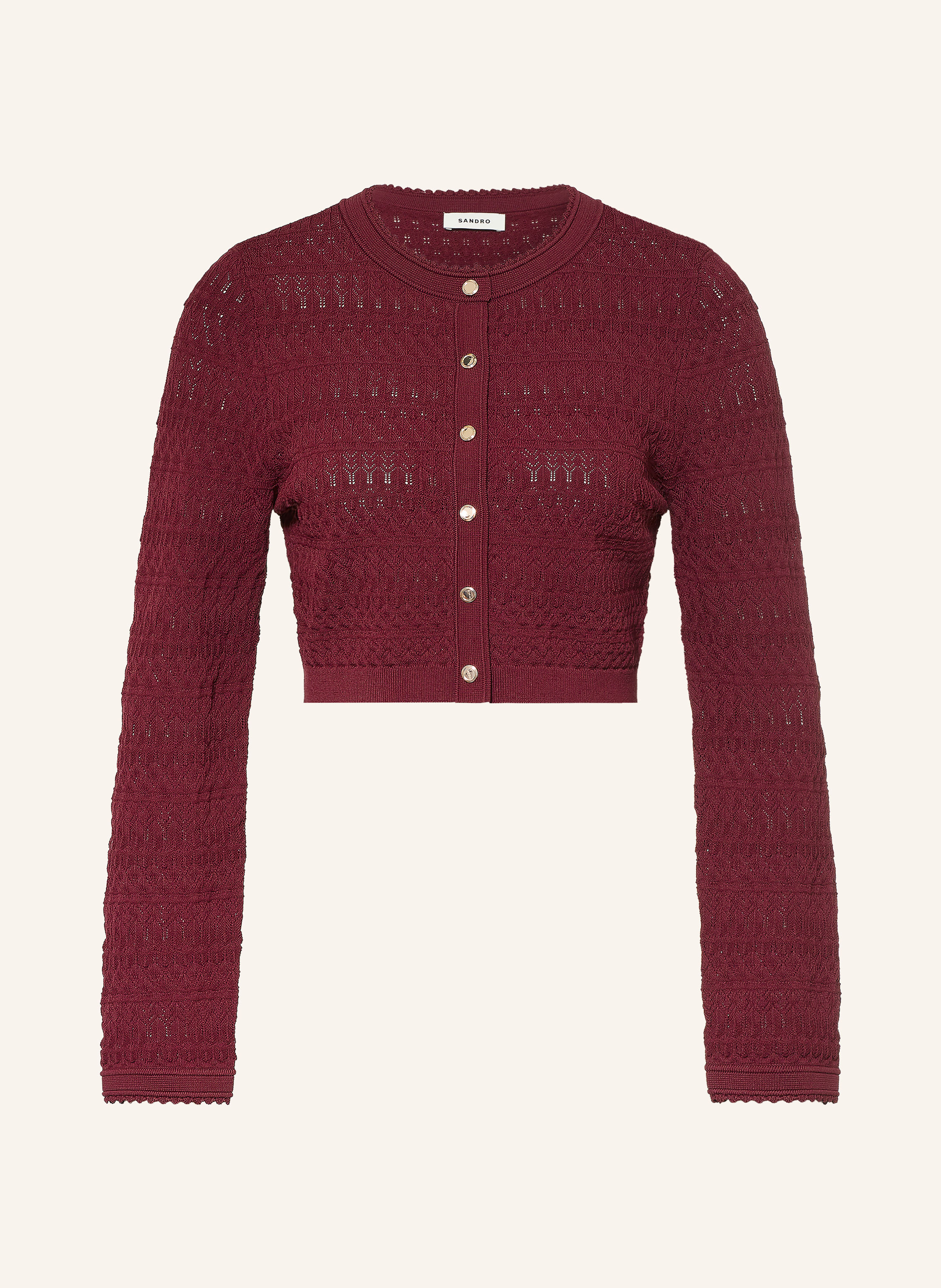 SANDRO Strickjacke