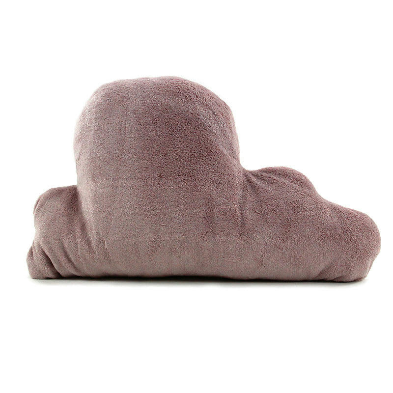 COMETE - Coussin extra-doux en forme de nuage rose 27x44