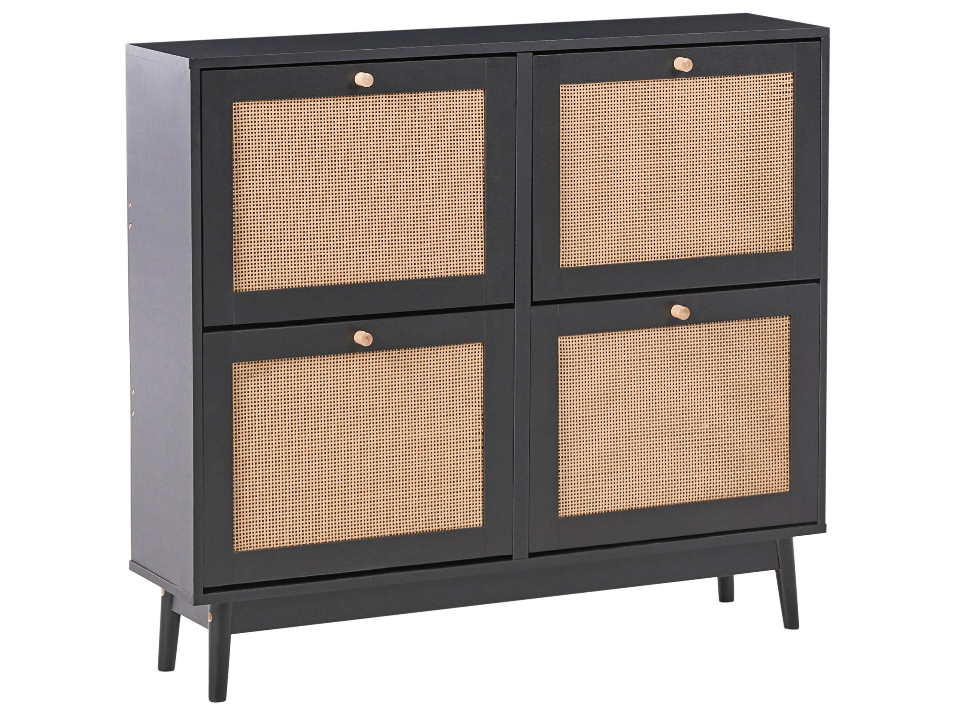 Shoe Storage Cabinet ARMIDALE Black