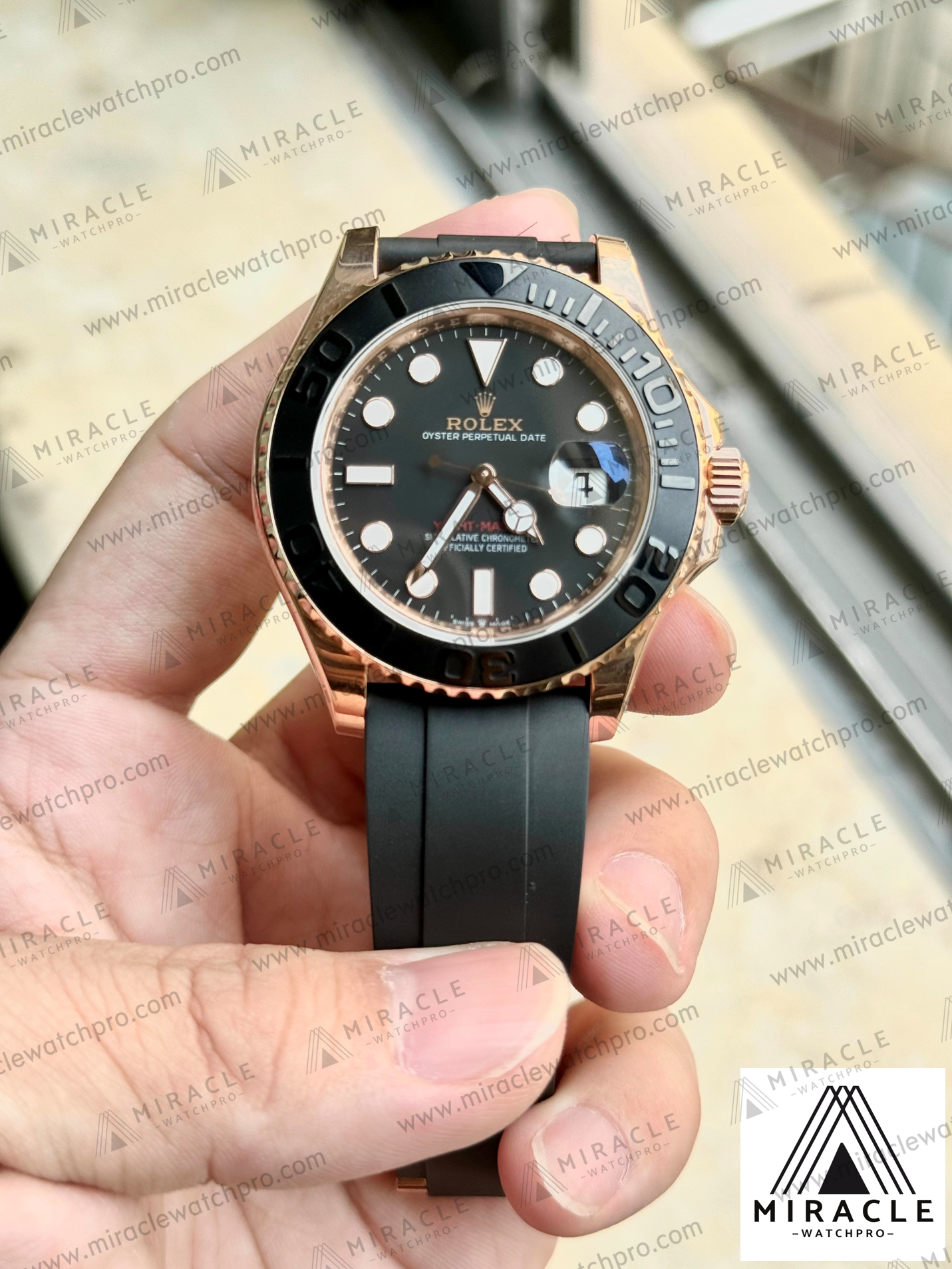 ROLEX-YACHT MASTER-ref.M126655-0002-Elite Clone-40mm-Replica Watch