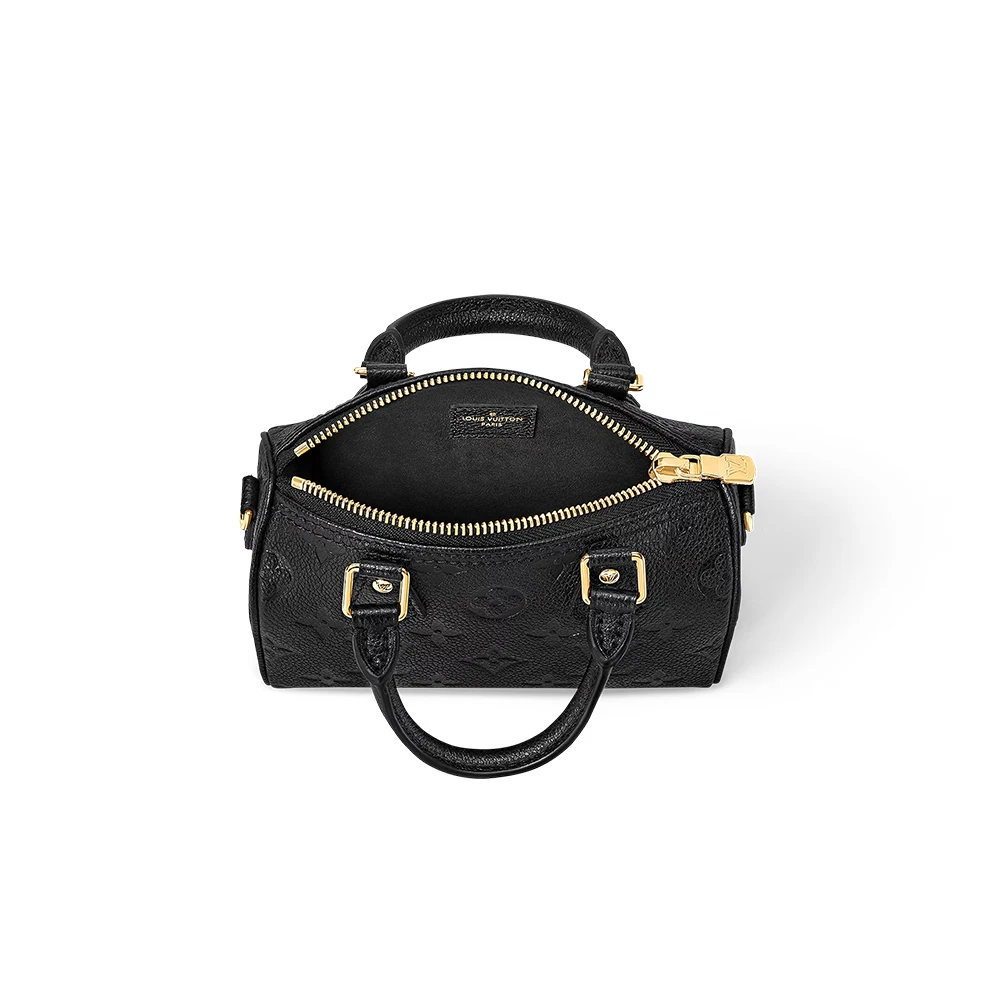 Louis Vuitton Nano Speedy Monogram Empreinte Leather